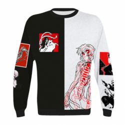 Детский 3D свитшот Anime collage