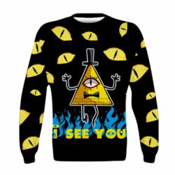 Детский 3D свитшот Bill Cipher