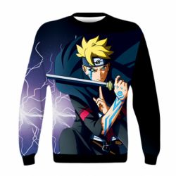 Детский 3D свитшот Boruto Raiton Shiden