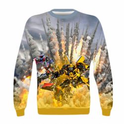 Детский 3D свитшот Bumblebee and Optimus Prime