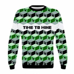 Дитячий 3D світшот Creeper Optical Illusion