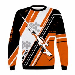 Дитячий 3D світшот CS: GO AWP Asiimov Skin - PrintSalon