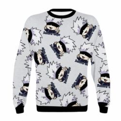 Дитячий 3D світшот Cute Satoru Gojo pattern - PrintSalon