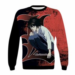 Детский 3D свитшот Death Note El - PrintSalon
