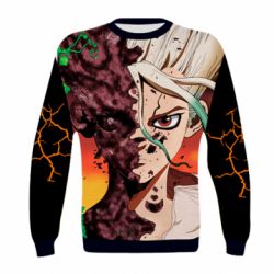 Детский 3D свитшот Доктор Стоун Арт