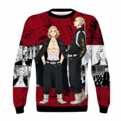 Дитячий 3D світшот Draken And Mikey Tokyo Revengers - PrintSalon