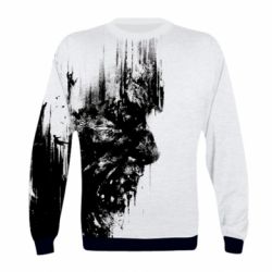 Детский 3D свитшот Dying Light, black and white