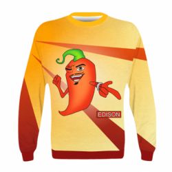 Дитячий 3D світшот Edison Pepper - PrintSalon