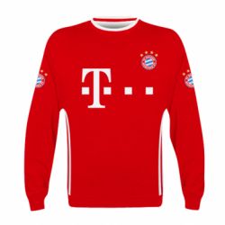 Детский 3D свитшот FC Bayern. Твоя фамилия, номер (англ.)