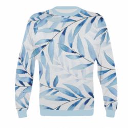 Дитячий 3D світшот Fern pattern - PrintSalon