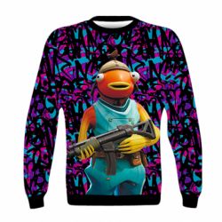 Детский 3D свитшот Fishstick With A Gun - PrintSalon