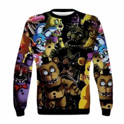 Детский 3D свитшот FNAF Animatronics