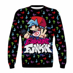 Детский 3D свитшот Friday Night Funkin Arrows