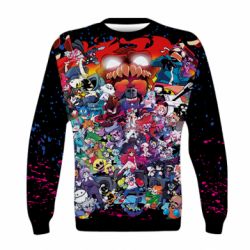 Детский 3D свитшот Friday Night Funkin Heroes