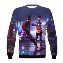 Детский 3D свитшот Garena Free Fire Samurai Team - PrintSalon