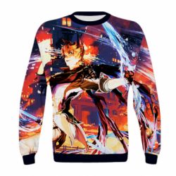 Детский 3D свитшот Genshin Impact: Childe