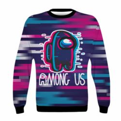 Детский 3D свитшот Glitch Among Us - PrintSalon