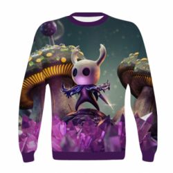 Дитячий 3D світшот Hollow Knight in the Crystal cave - PrintSalon