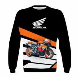 Детский 3D свитшот Honda Bike