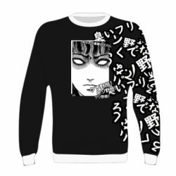 Детский 3D свитшот Junji Ito - Shock - PrintSalon