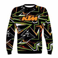 Дитячий 3D світшот KTM orange logo - PrintSalon