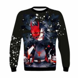 Дитячий 3D світшот Madara Uchiha Ancient Japan - PrintSalon