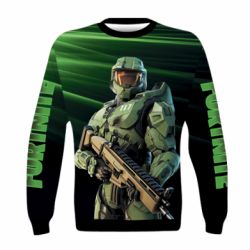 Дитячий 3D світшот Master Chief Fortnite