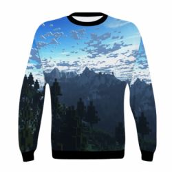 Дитячий 3D світшот Minecraft nature