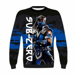 Детский 3D свитшот Mortal Kombat  Sub-Zero