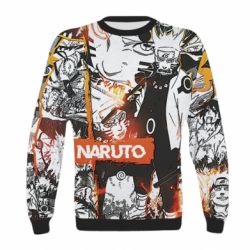 Детский 3D свитшот Naruto manga - PrintSalon