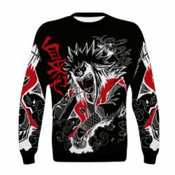 Дитячий 3D світшот Negative Jiraiya - PrintSalon