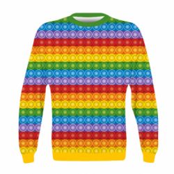 Дитячий 3D світшот Pop It Texture - PrintSalon