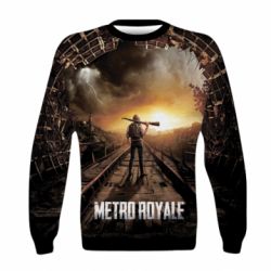 Детский 3D свитшот Pubg Metro Royale - PrintSalon
