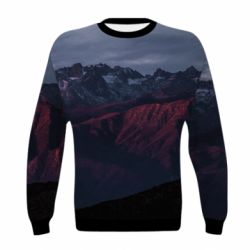 Дитячий 3D світшот Red mountains - PrintSalon