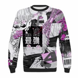 Детский 3D свитшот Satoru gojo collage