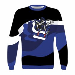 Дитячий 3D світшот Skater death - PrintSalon