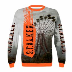 Дитячий 3D світшот Stalker Dead City - PrintSalon