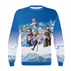 Детский 3D свитшот Teyvat Genshin Impact