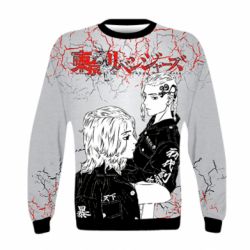 Дитячий 3D світшот Tokyo Revengers Mikey And Draken - PrintSalon