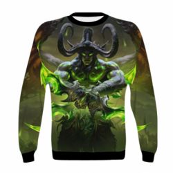 Дитячий 3D світшот World Of Warcfart Illidan - PrintSalon