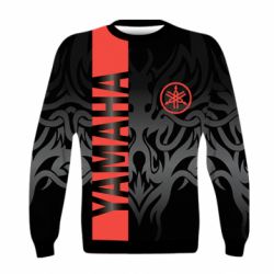 Детский 3D свитшот Yamaha Red And Black - PrintSalon