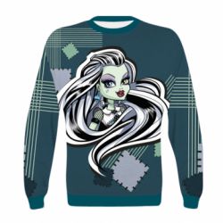 Дитячий 3D світшот Your ghoulfriend Frankie - PrintSalon