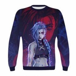 Дитячий 3D світшот Аркейн Джнкс - PrintSalon