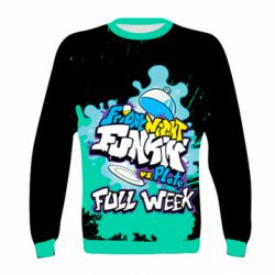 Дитячий 3D світшот FNF vs Plate Mod - PrintSalon