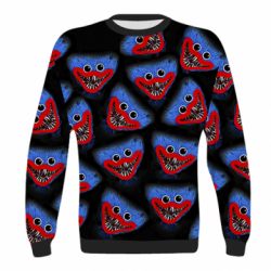 Детский 3D свитшот Хаги Ваги Паттерн