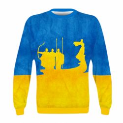 Дитячий 3D світшот Кий, Щек, Хорив і сестра їхня Либідь - PrintSalon