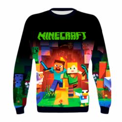 Детский 3D свитшот Майнкрафт