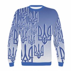 Дитячий 3D світшот Паттерн з гербом - PrintSalon