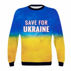 Детский 3D свитшот Save for Ukraine
