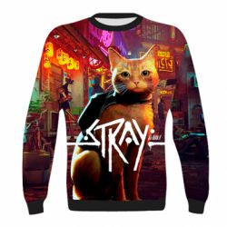 Детский 3D свитшот Stray game